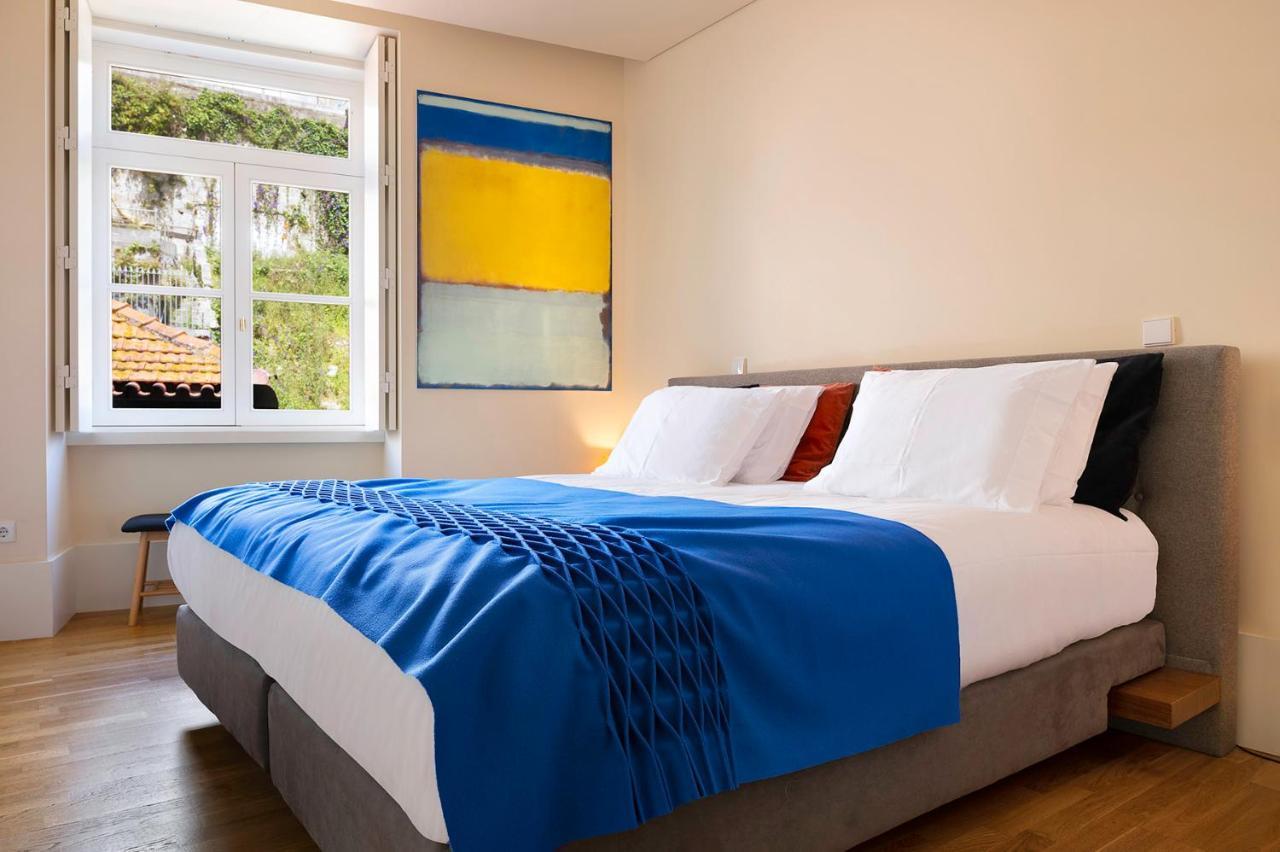 Ribeira Trendy Flat In Medieval Mercadores Street Porto Luaran gambar